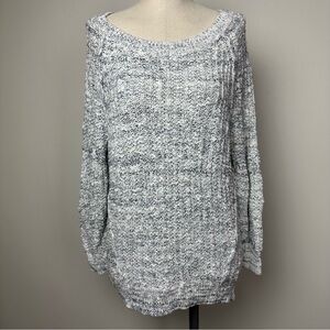 Free People Marled Knit Sweater
